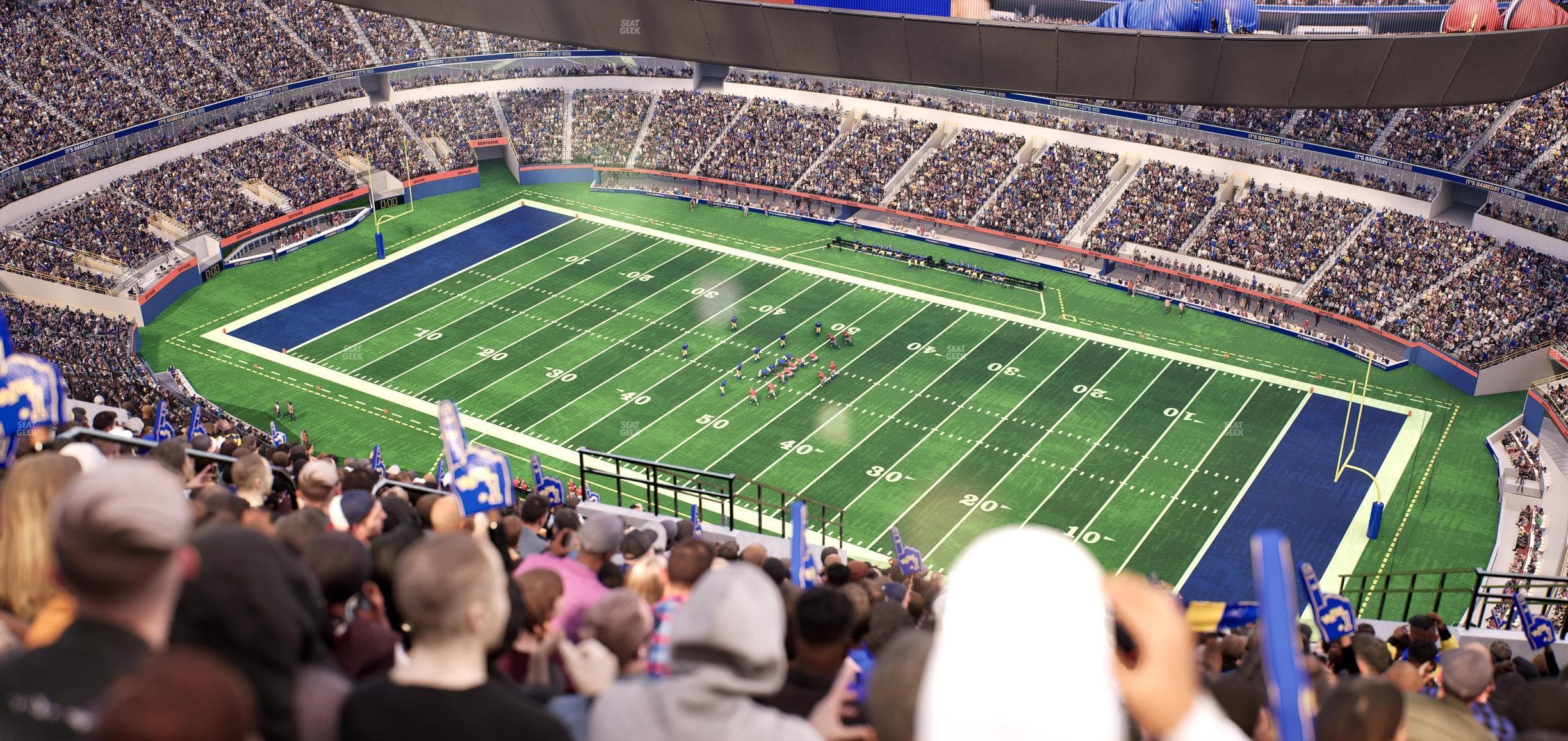 SoFi Stadium - Section 545 Seat View