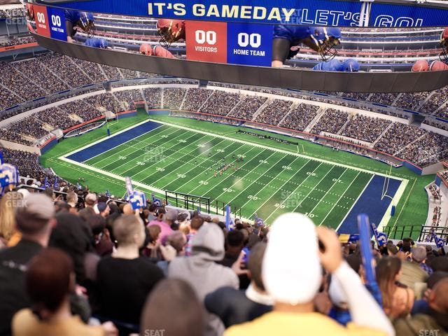 SoFi Stadium - Section 545 Seat View