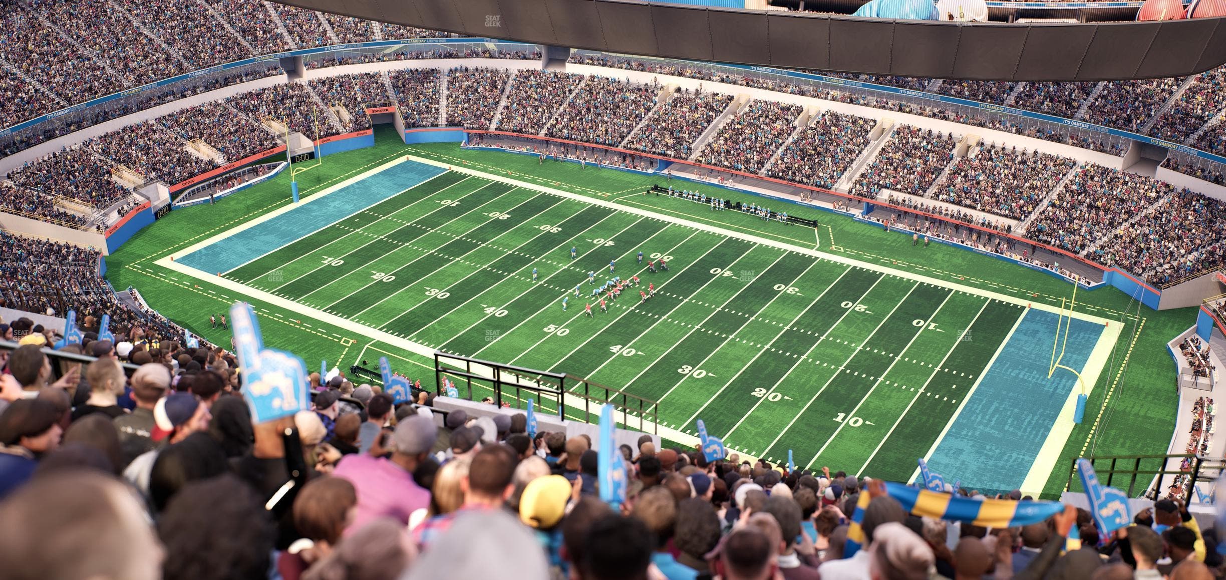 SoFi Stadium - Section 545 Seat View