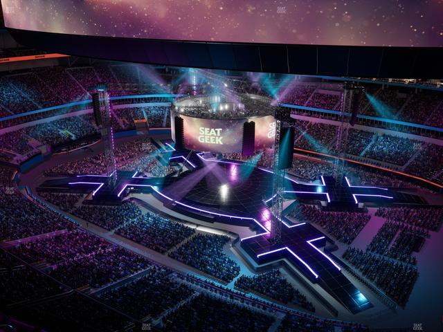 SoFi Stadium - Section 545 Seat View