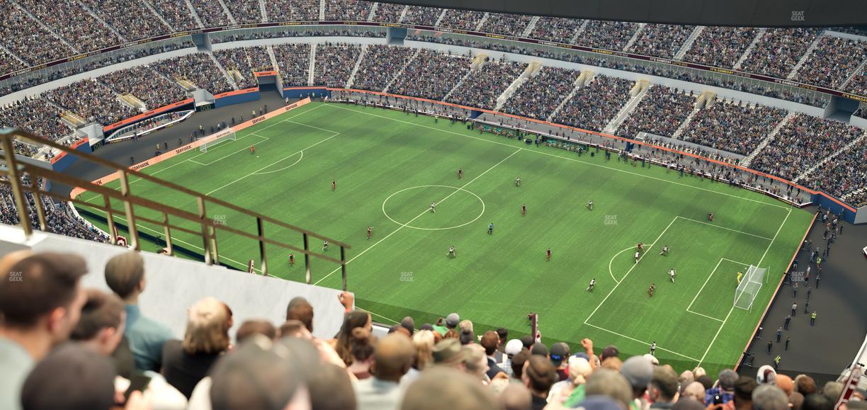 SoFi Stadium - Section 545 Seat View