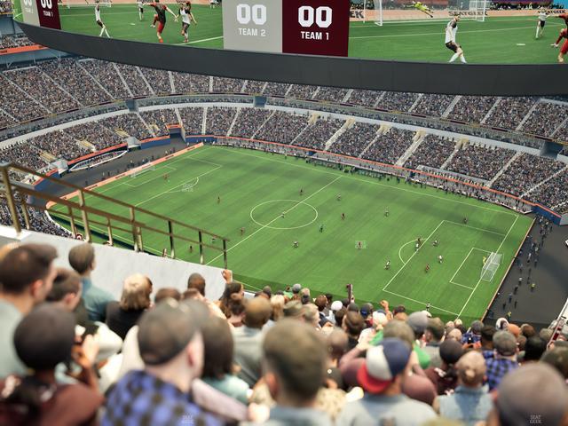 SoFi Stadium - Section 545 Seat View