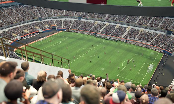 SoFi Stadium - Section 545 Seat View