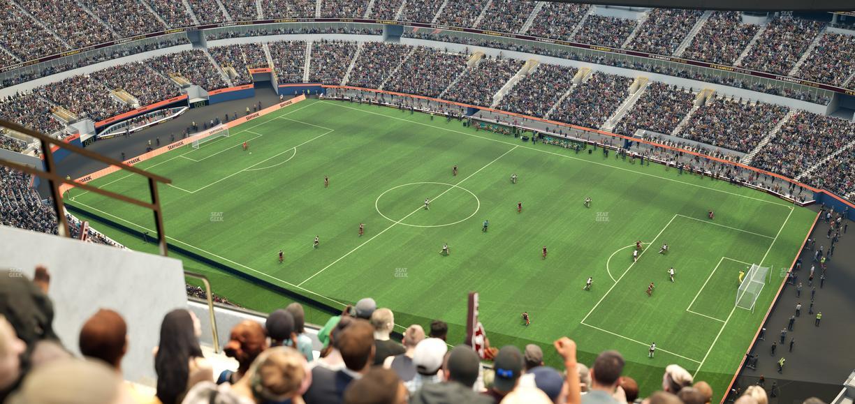 SoFi Stadium - Section 545 Seat View