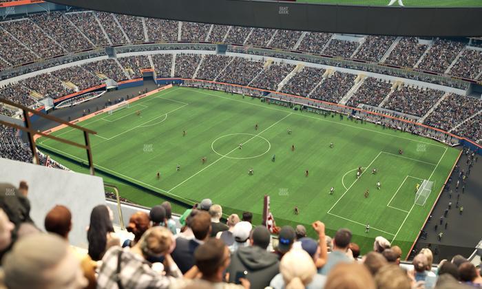 SoFi Stadium - Section 545 Seat View