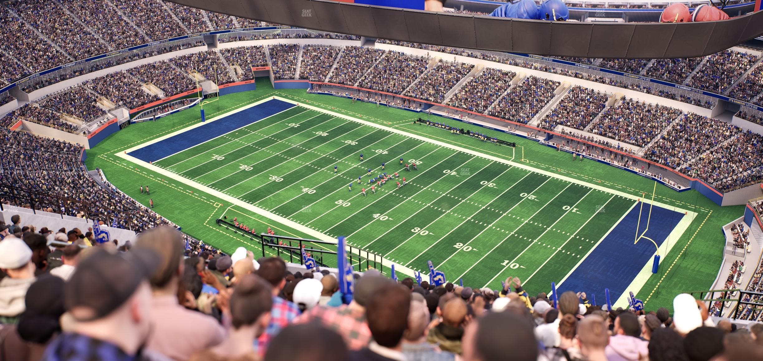SoFi Stadium - Section 546 Seat View