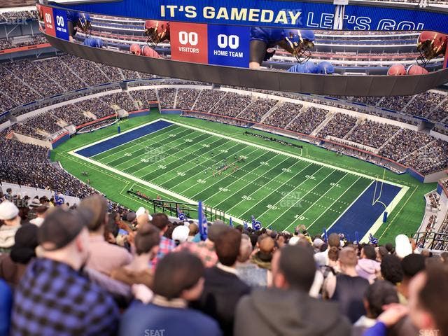 SoFi Stadium - Section 546 Seat View