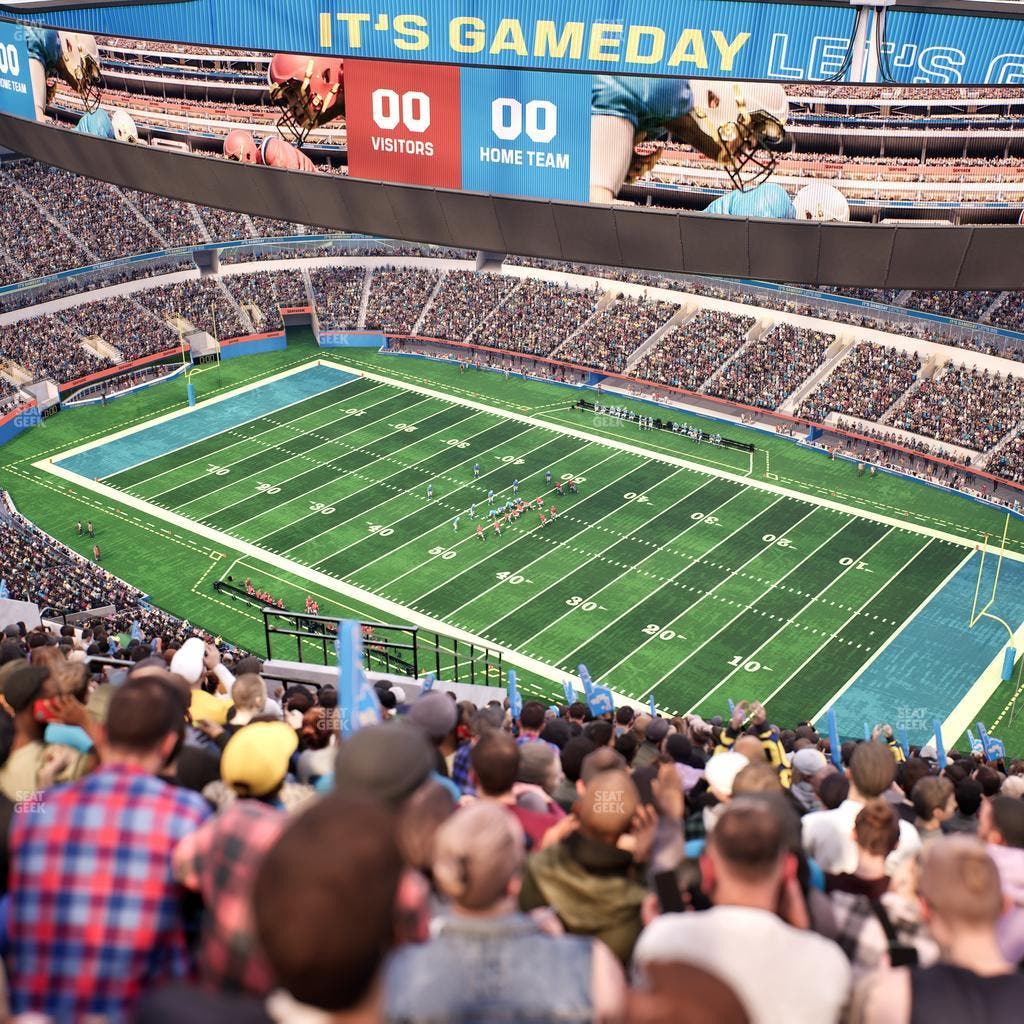 SoFi Stadium - Section 546 Seat View