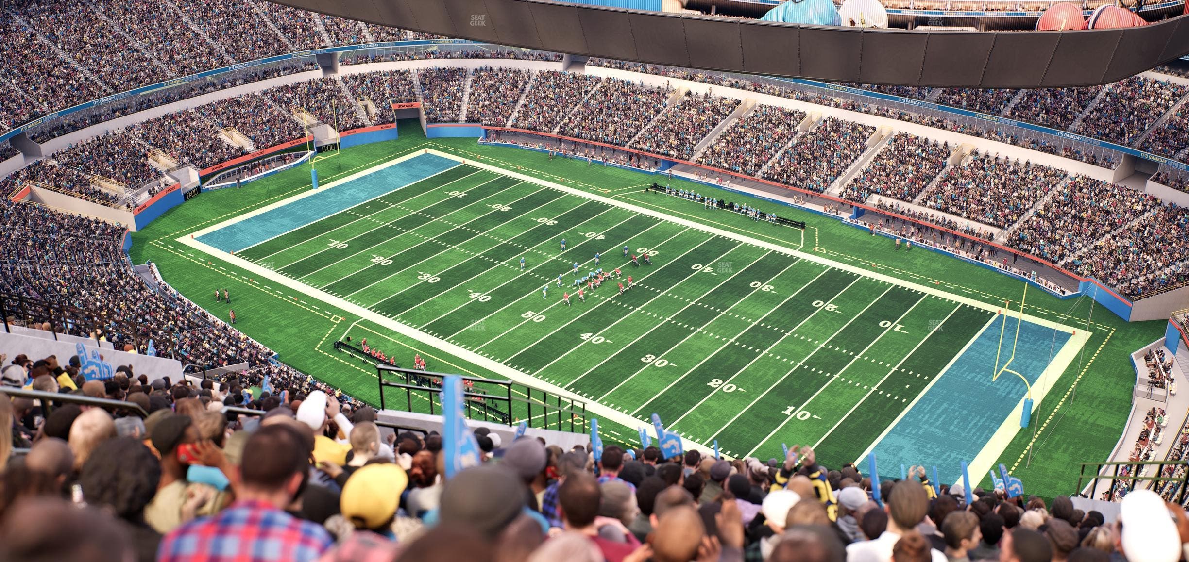 SoFi Stadium - Section 546 Seat View