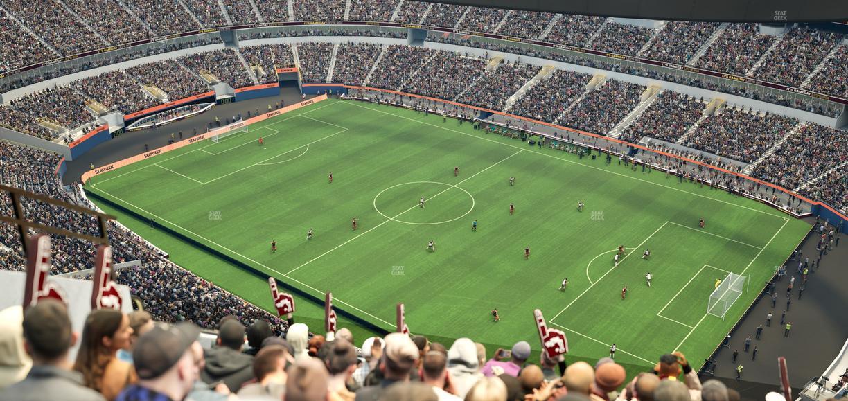 SoFi Stadium - Section 546 Seat View