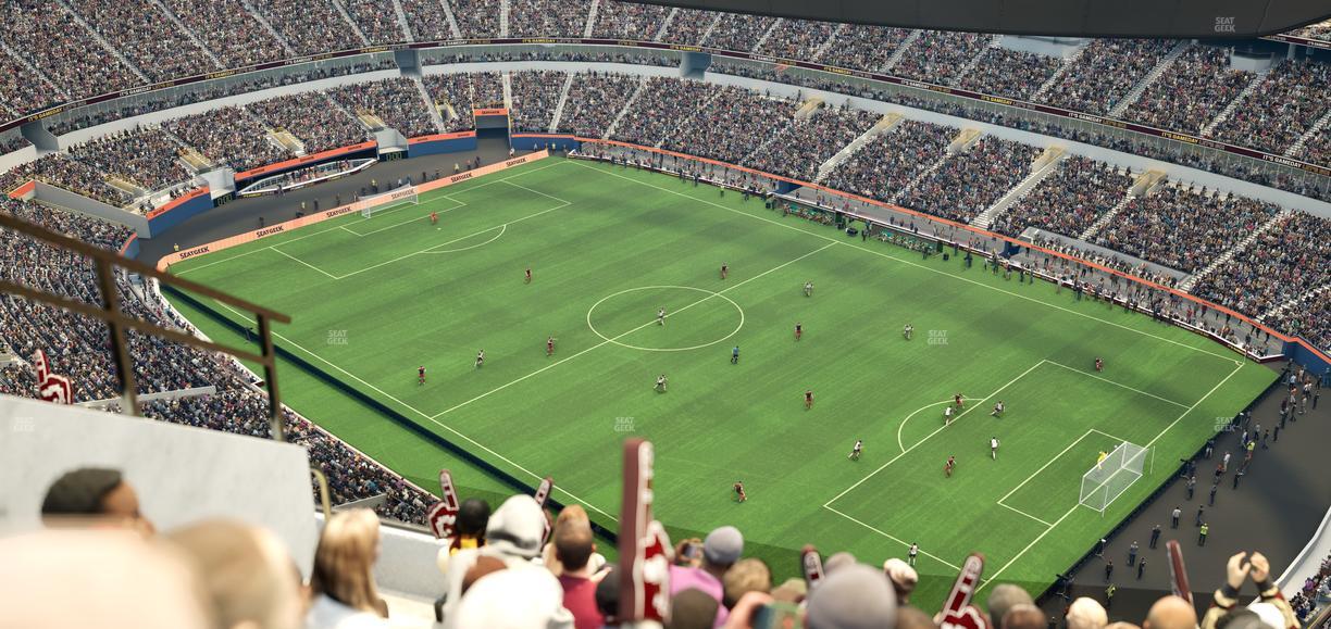 SoFi Stadium - Section 547 Seat View