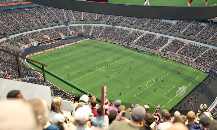 SoFi Stadium - Section 547 Seat View