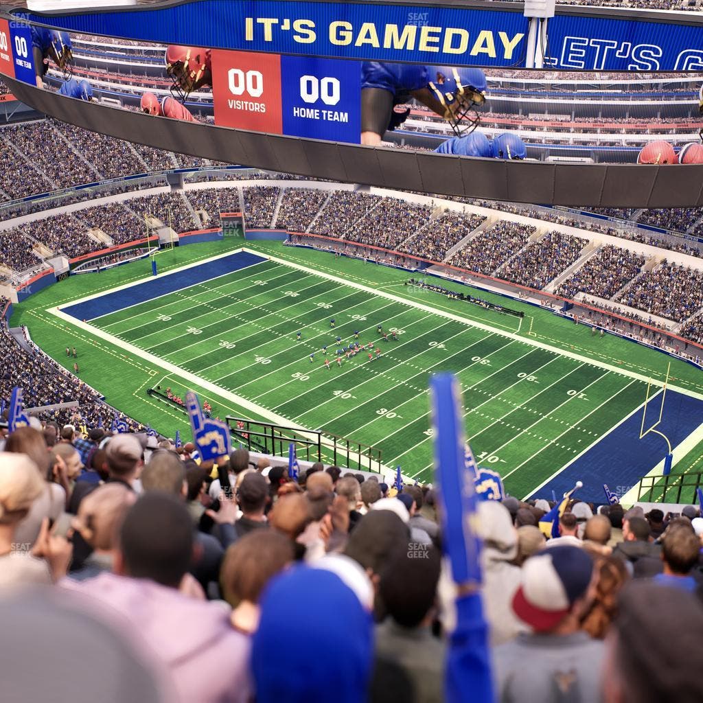 SoFi Stadium - Section 547 Seat View