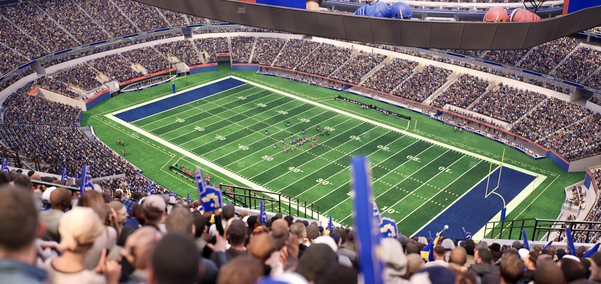 SoFi Stadium - Section 547 Seat View