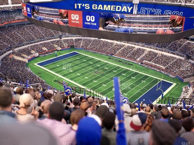 SoFi Stadium - Section 547 Seat View