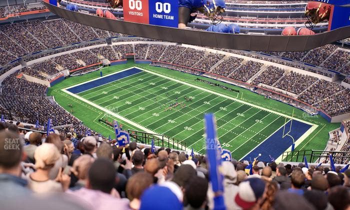 SoFi Stadium - Section 547 Seat View