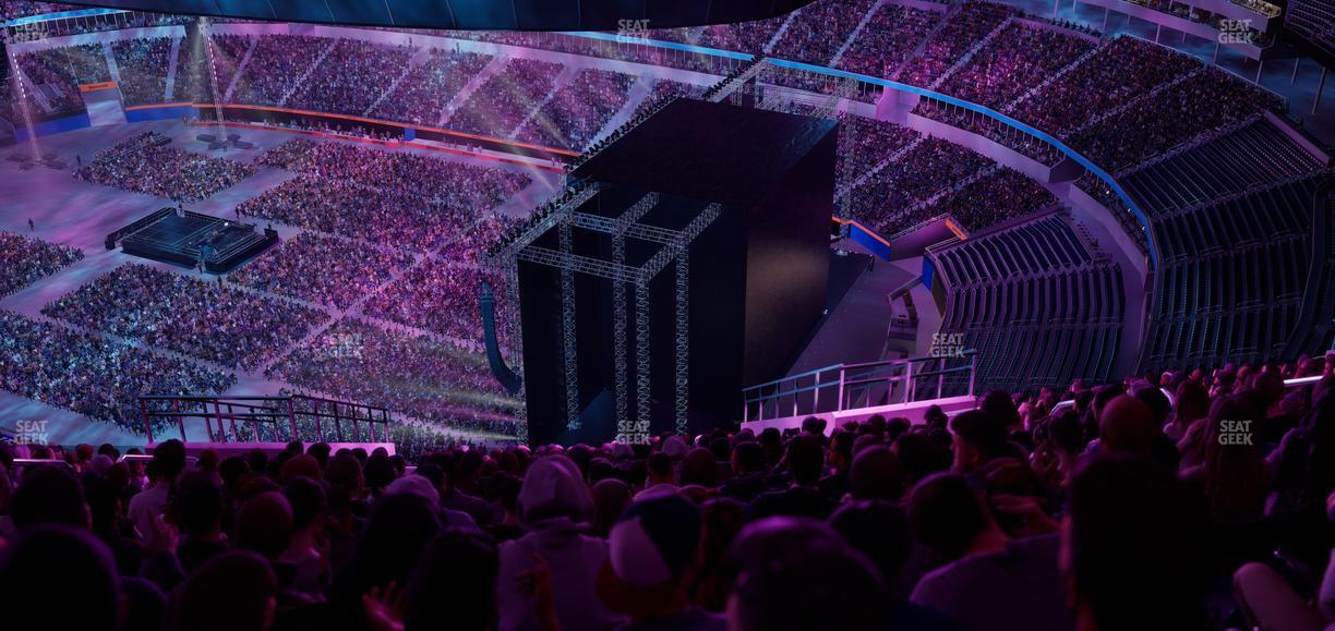 SoFi Stadium - Section 547 Seat View