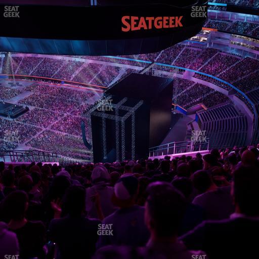 SoFi Stadium - Section 547 Seat View