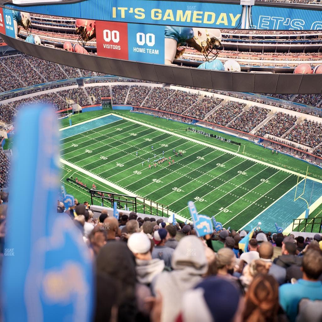 SoFi Stadium - Section 547 Seat View