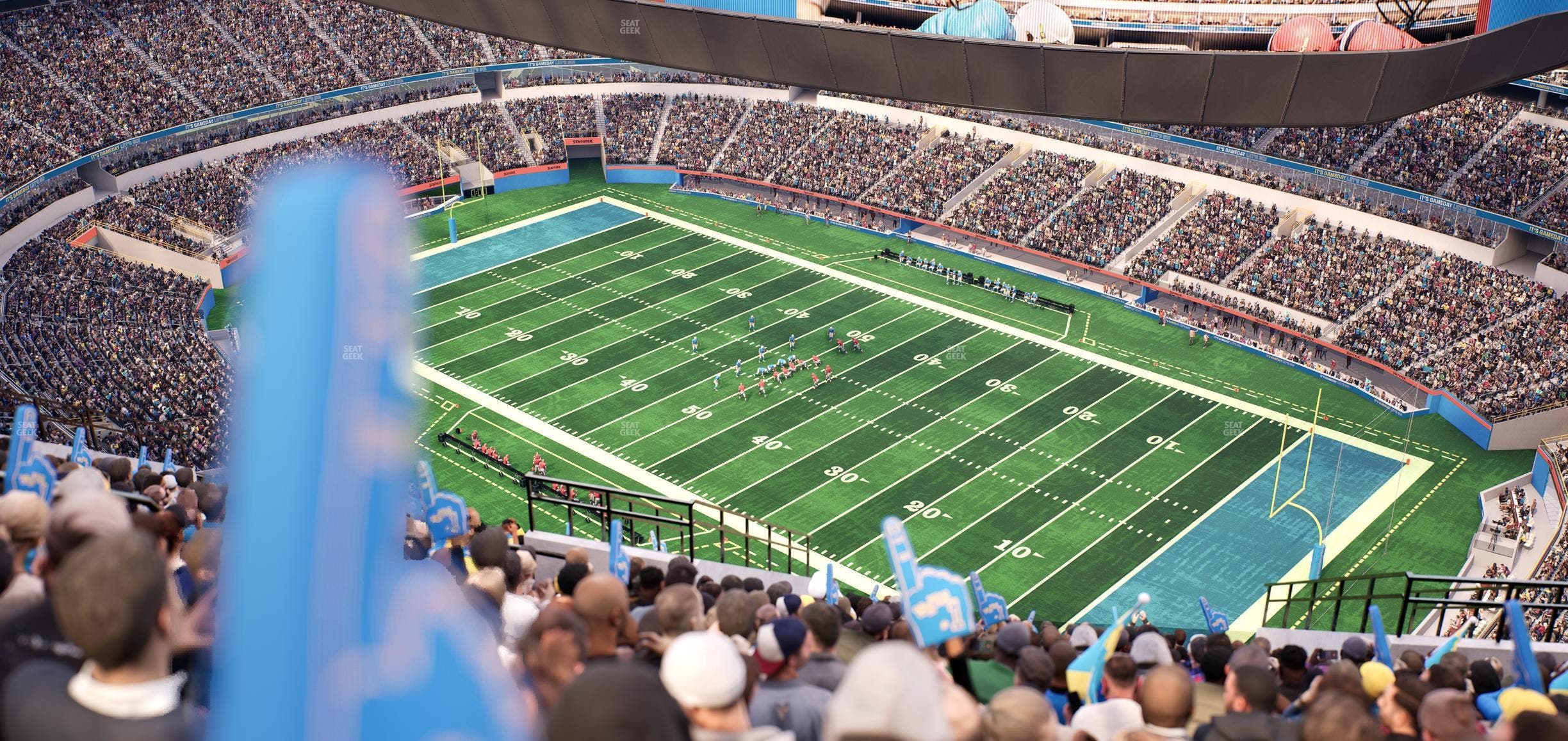 SoFi Stadium - Section 547 Seat View