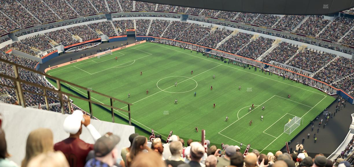 SoFi Stadium - Section 547 Seat View