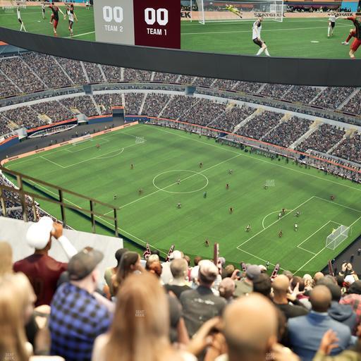 SoFi Stadium - Section 547 Seat View