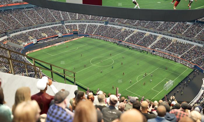 SoFi Stadium - Section 547 Seat View