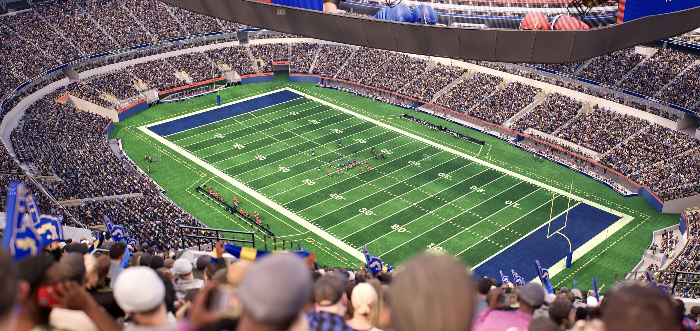 SoFi Stadium - Section 548 Seat View