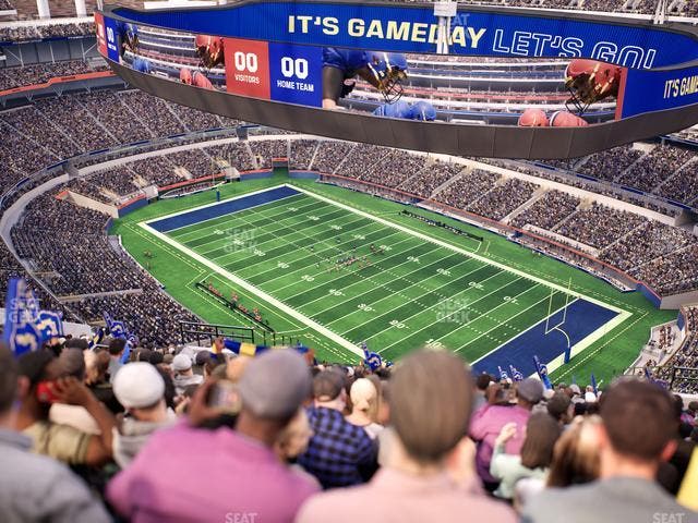 SoFi Stadium - Section 548 Seat View