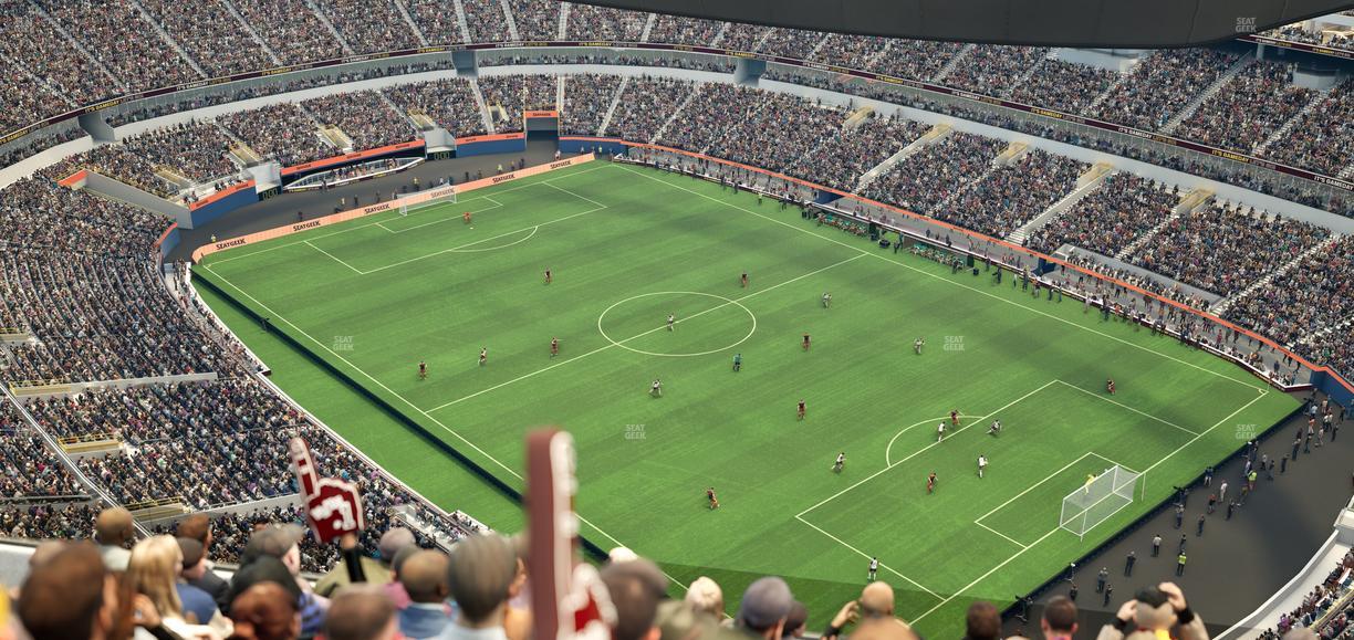 SoFi Stadium - Section 548 Seat View