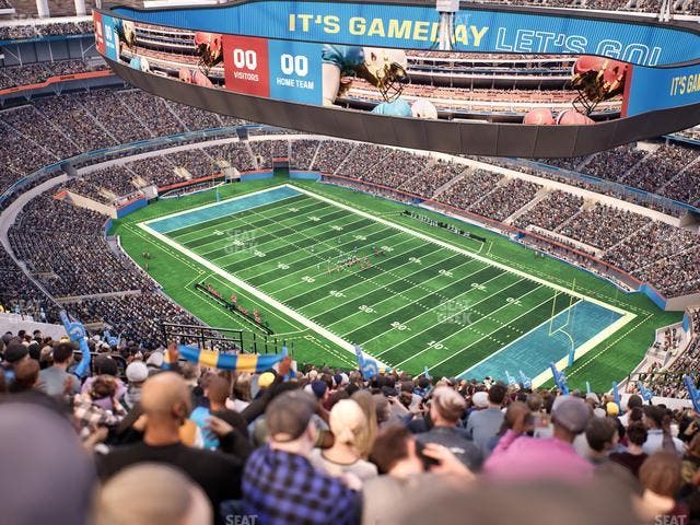 SoFi Stadium - Section 548 Seat View