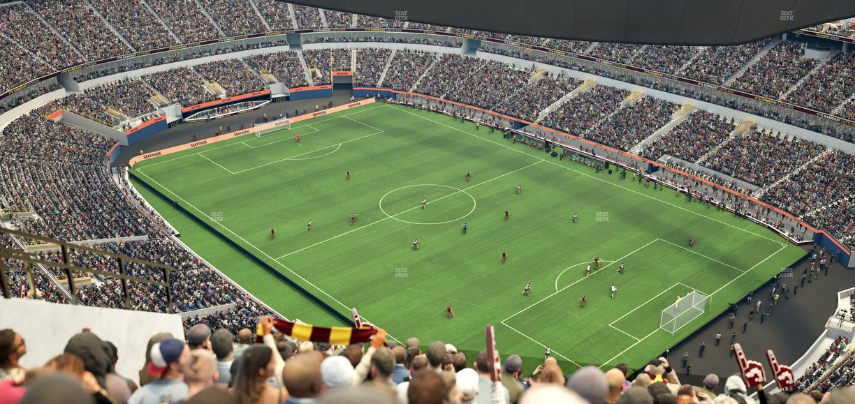 SoFi Stadium - Section 548 Seat View