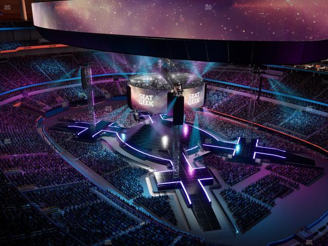 SoFi Stadium - Section 548 Seat View