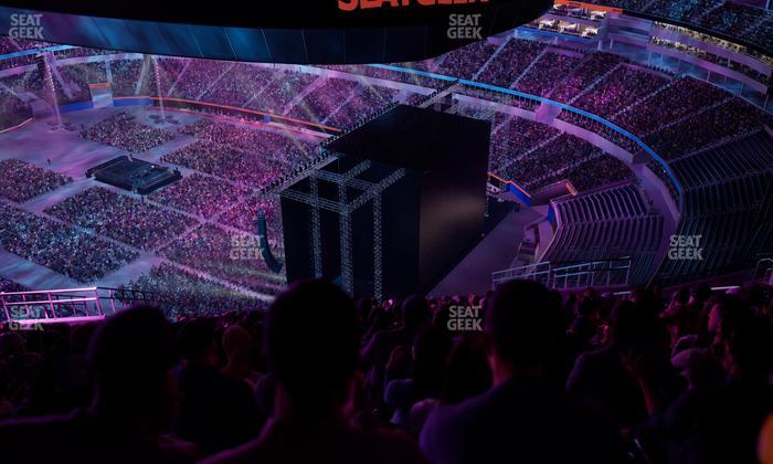 SoFi Stadium - Section 548 Seat View