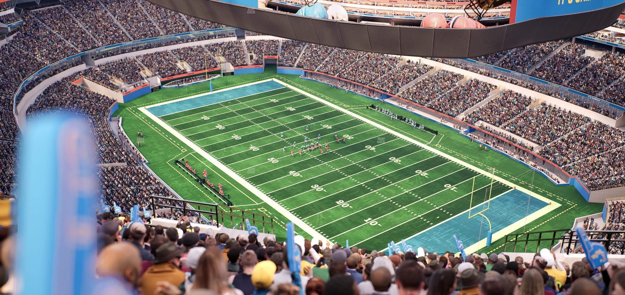 SoFi Stadium - Section 549 Seat View