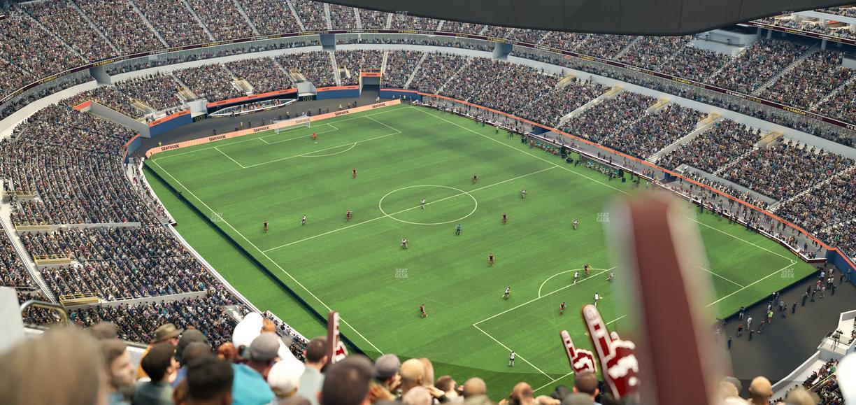 SoFi Stadium - Section 549 Seat View