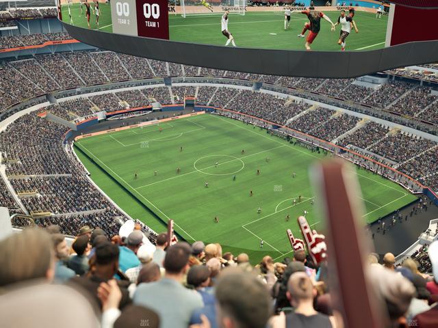 SoFi Stadium - Section 549 Seat View