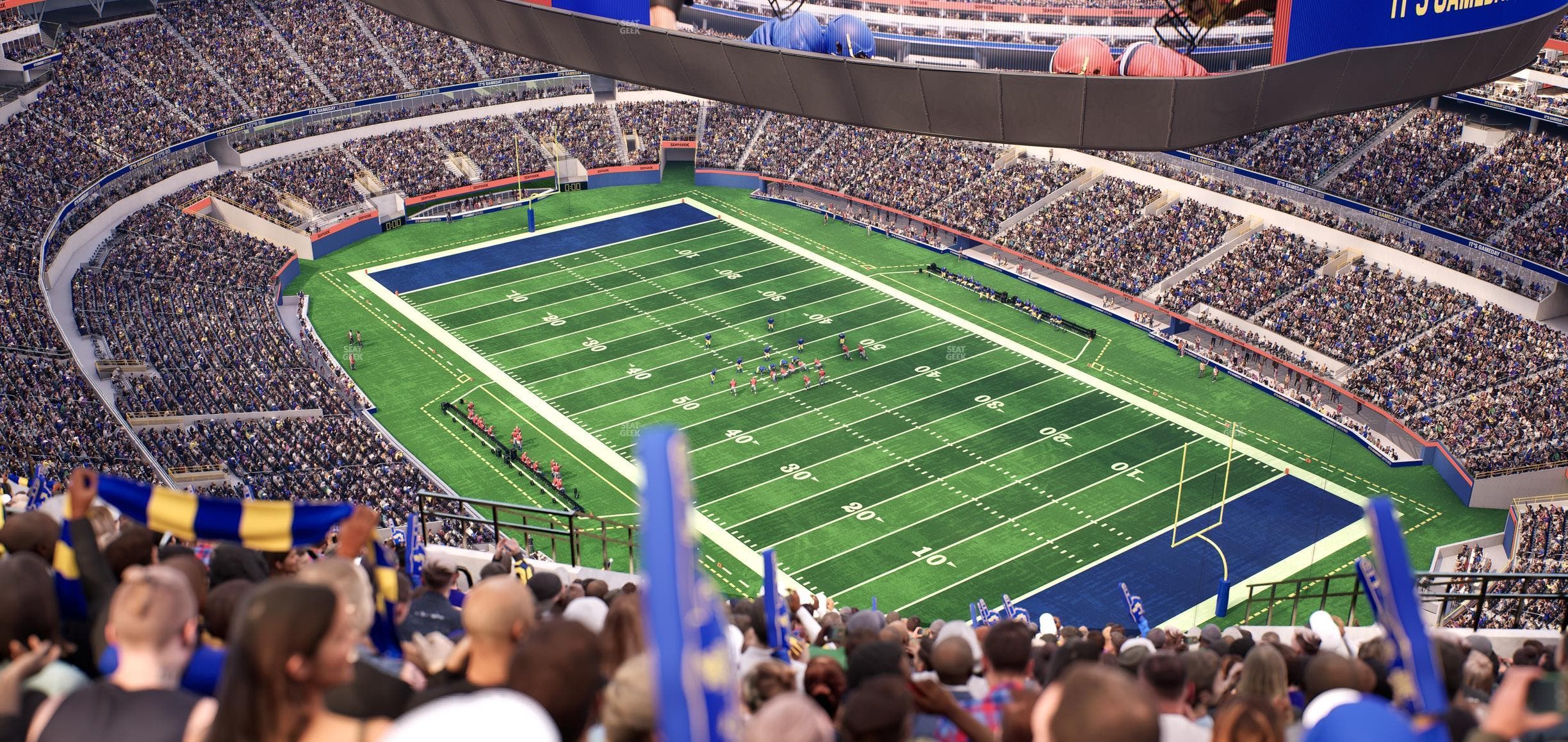 SoFi Stadium - Section 549 Seat View