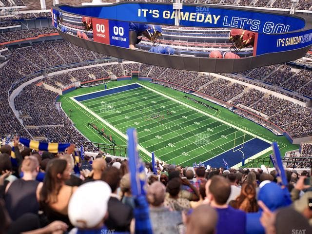 SoFi Stadium - Section 549 Seat View