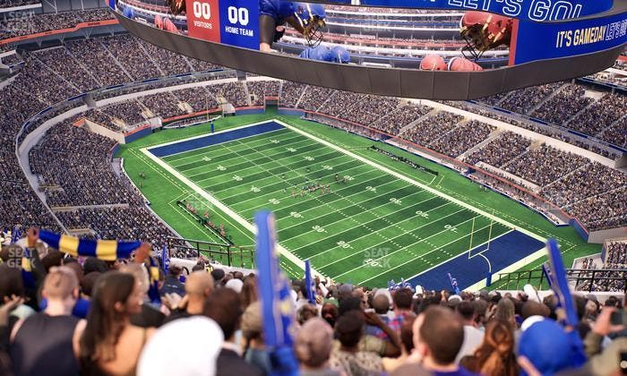 SoFi Stadium - Section 549 Seat View