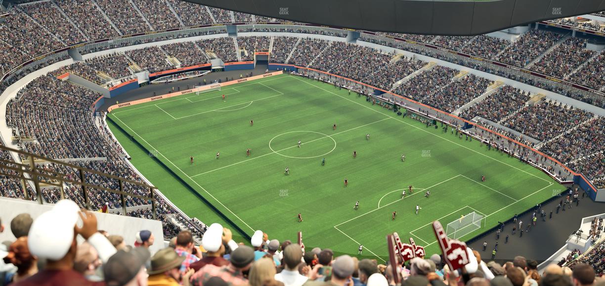 SoFi Stadium - Section 549 Seat View