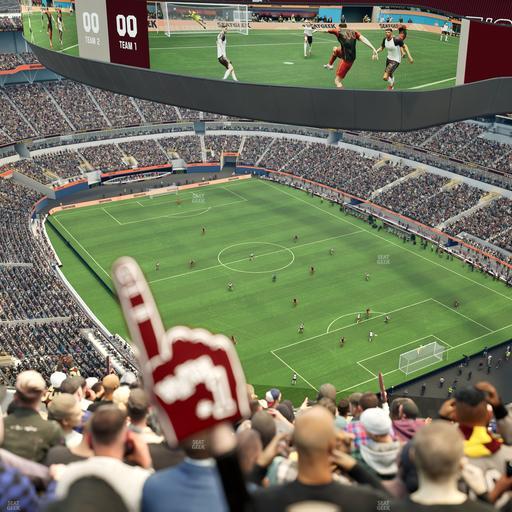 SoFi Stadium - Section 550 Seat View