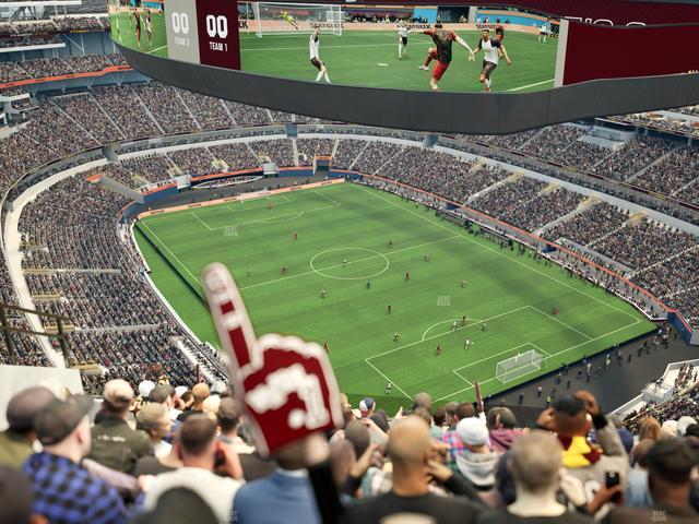 SoFi Stadium - Section 550 Seat View