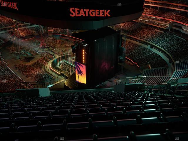 SoFi Stadium - Section 550 Seat View SoFi Stadium - Section 550 Seat View