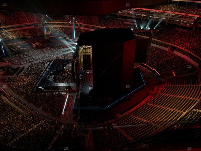 SoFi Stadium - Section 550 Seat View