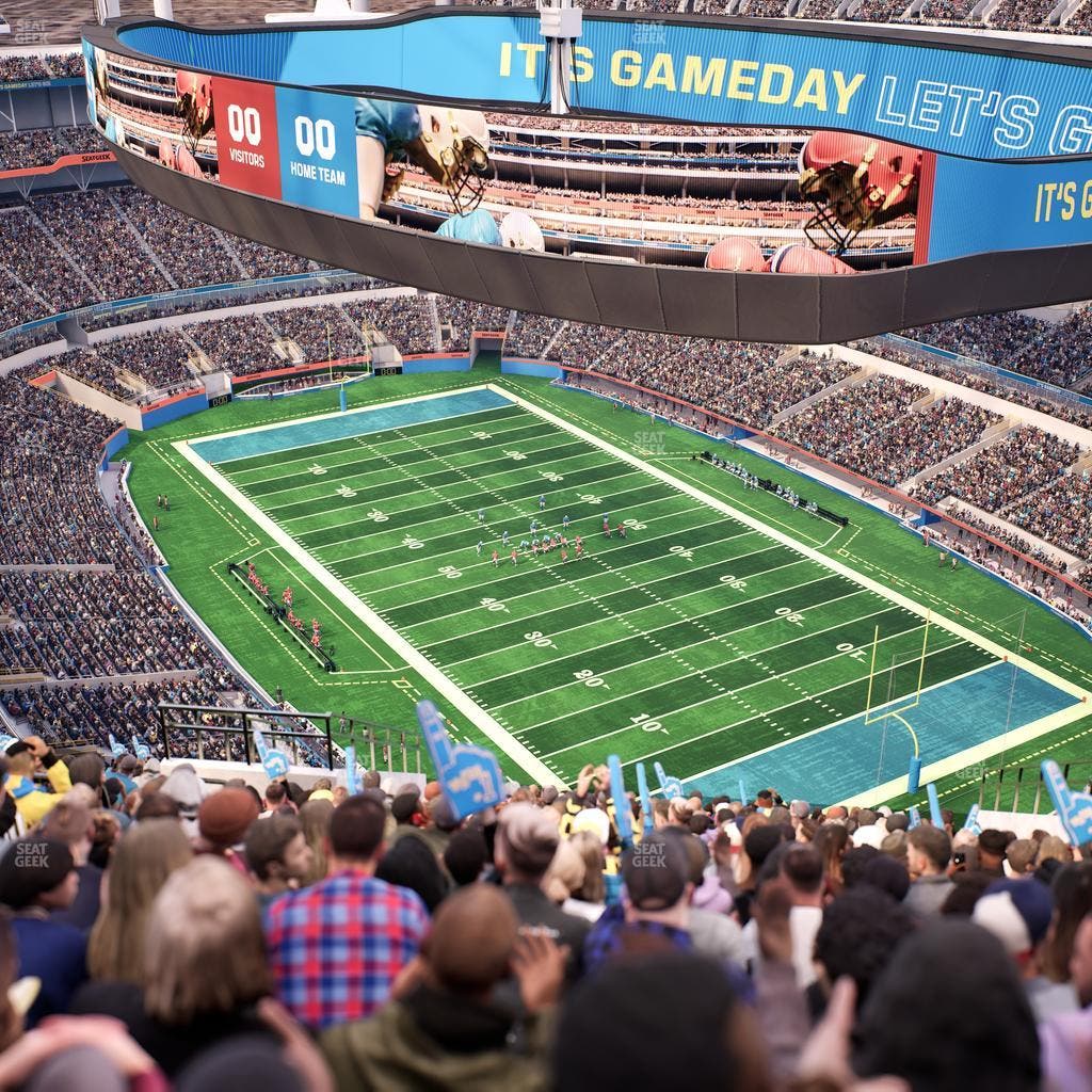 SoFi Stadium - Section 550 Seat View