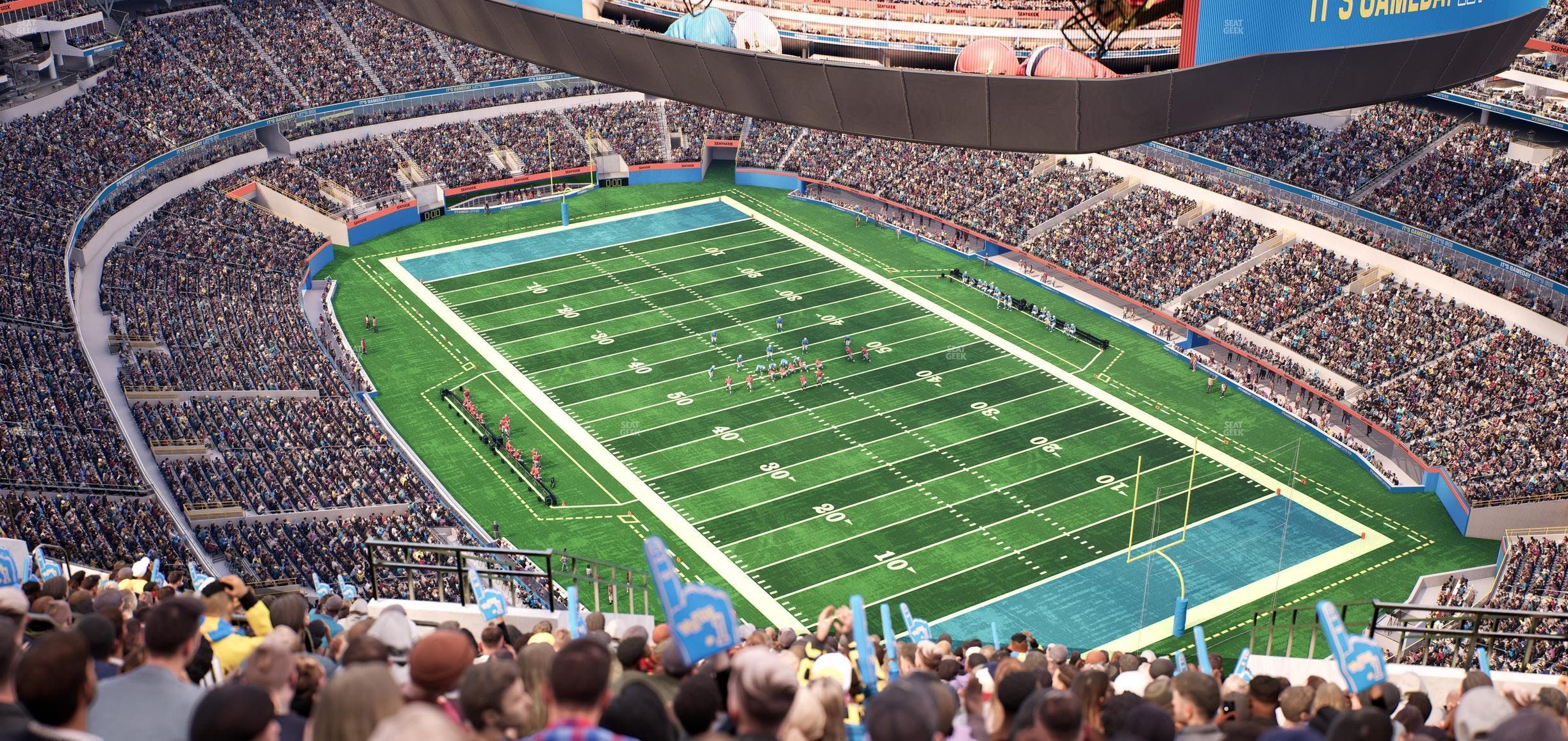 SoFi Stadium - Section 550 Seat View