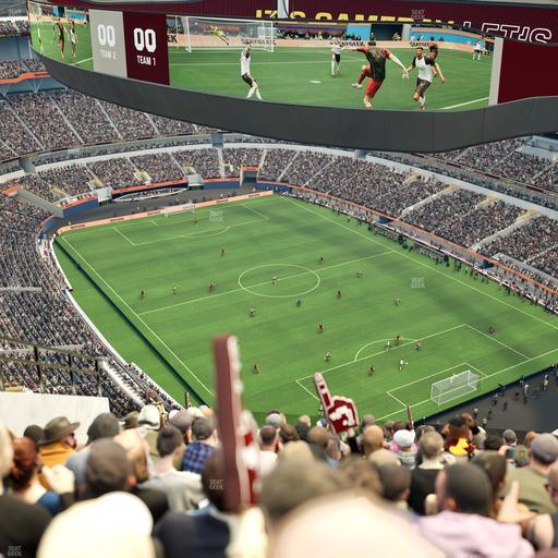 SoFi Stadium - Section 550 Seat View