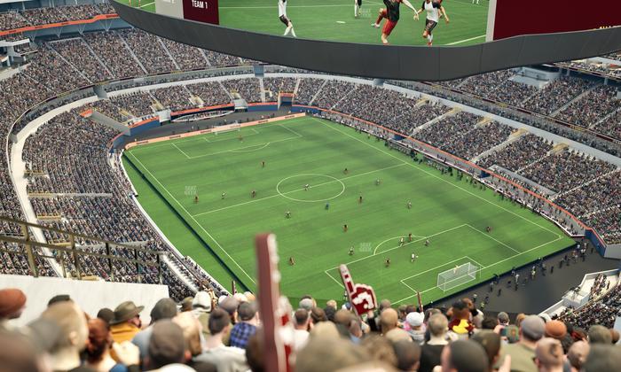 SoFi Stadium - Section 550 Seat View