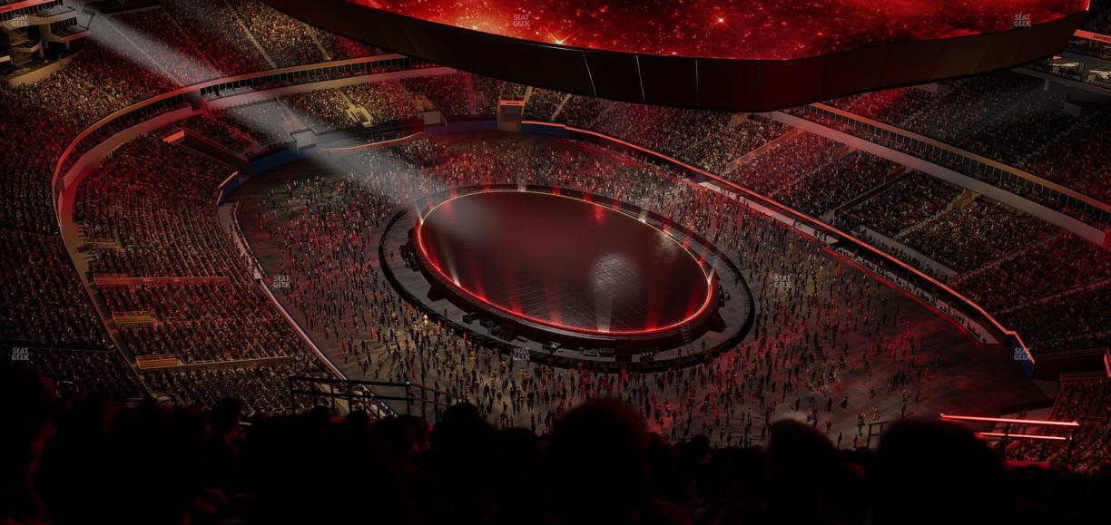 SoFi Stadium - Section 550 Seat View